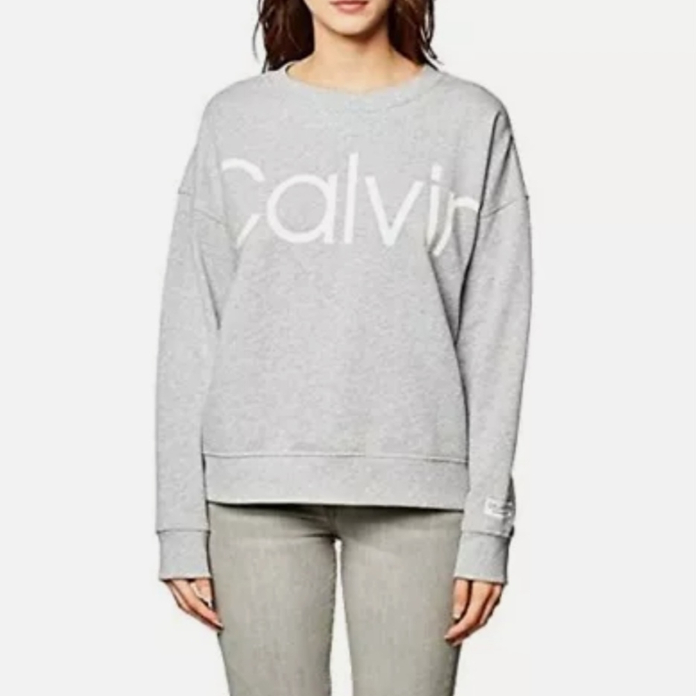 Calvin Klein Gray Sweatshirt